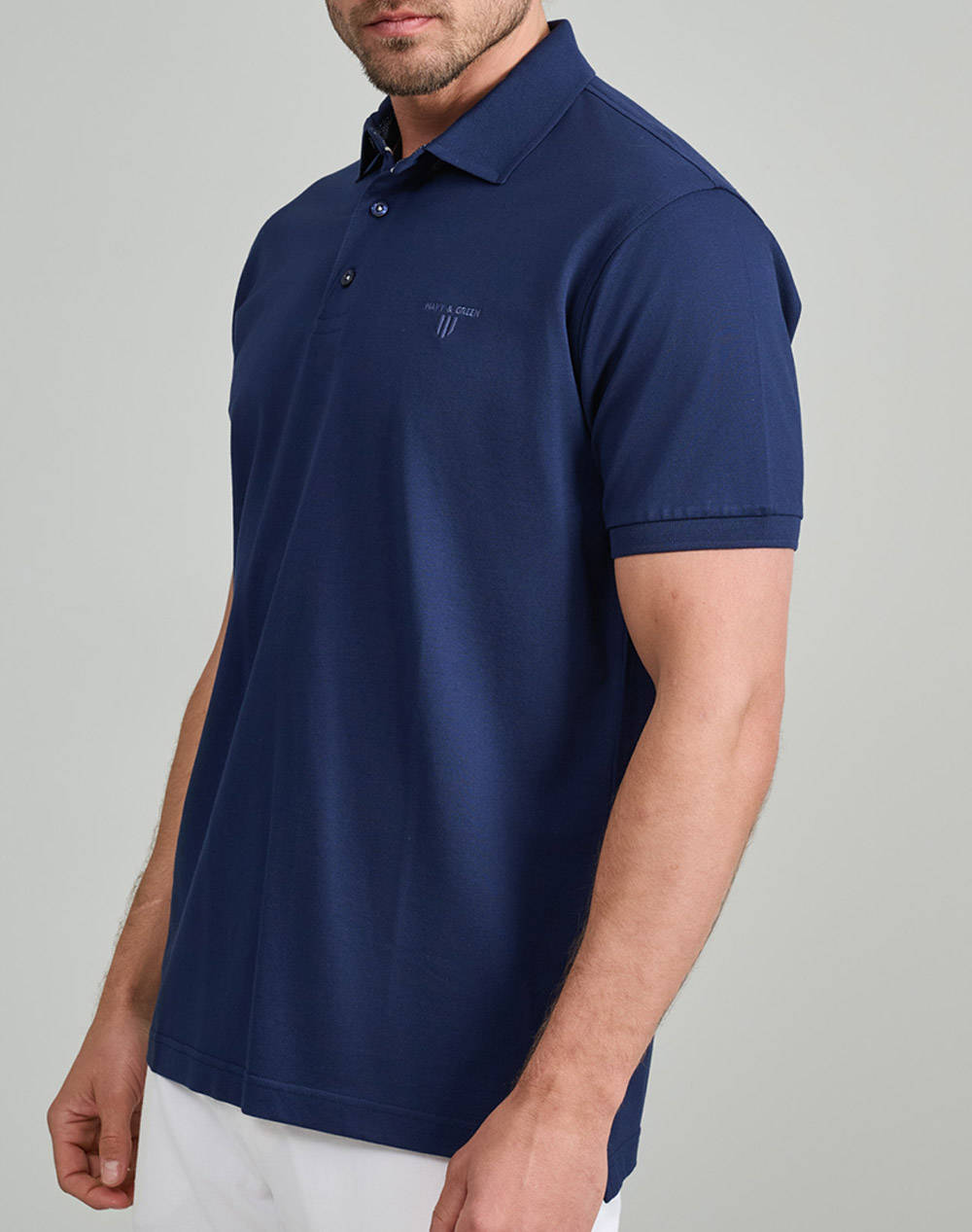 NAVY&GREEN ΜΠΛΟΥΖΑ ΠΟΛΟ 24EY.028/PL-MD BLUE DarkBlue φωτογραφία