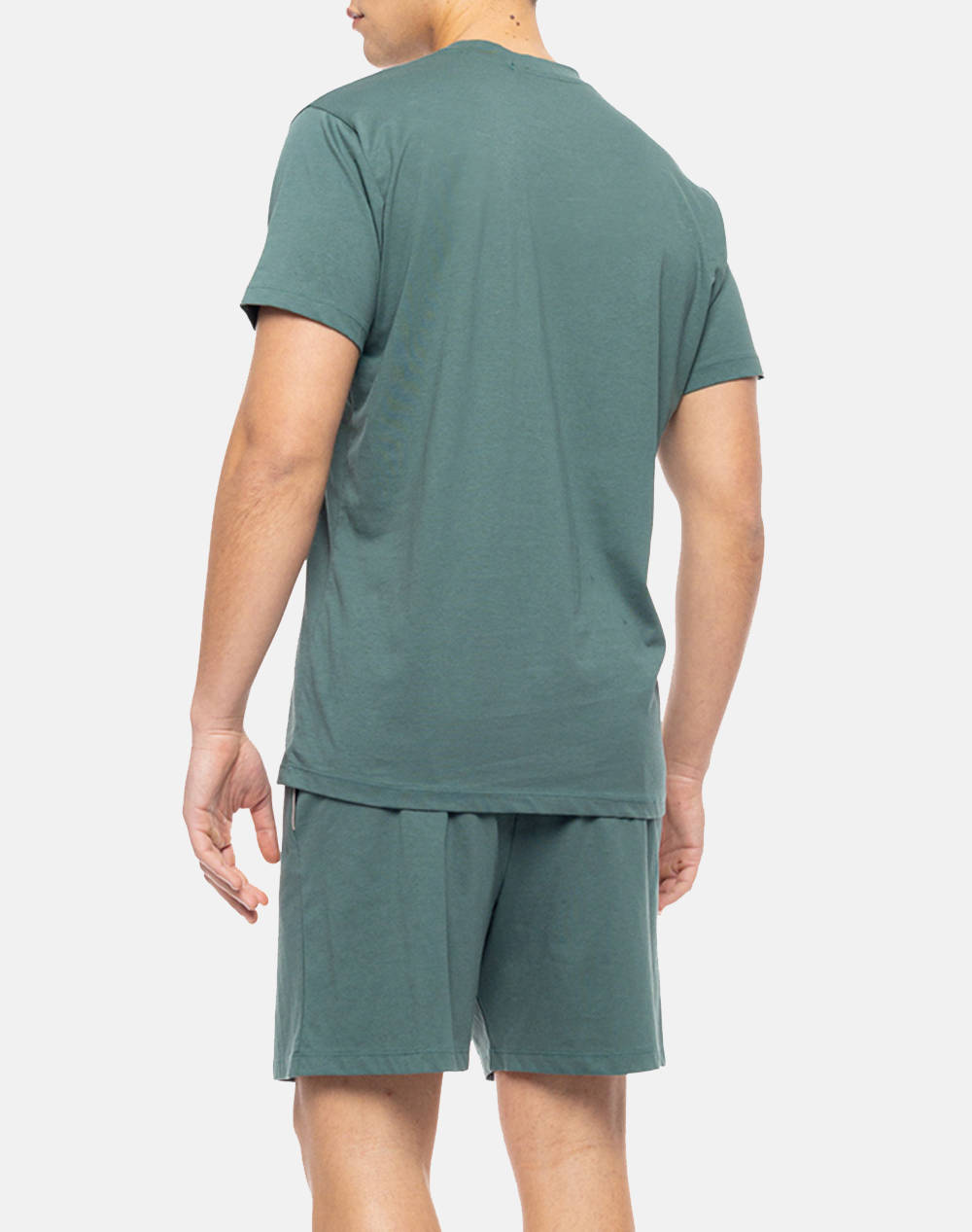 PINK LABEL PYJAMA NOS SOLID SN-M110-Oil Green Khaki φωτογραφία