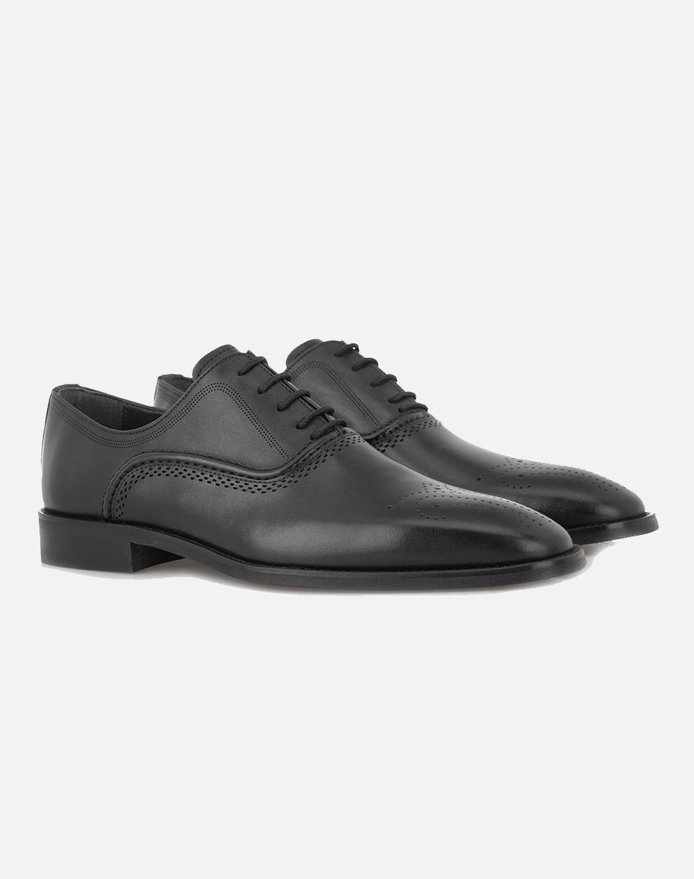 LORENZO RUSSO OXFORDS U597B4142002-002 Black φωτογραφία