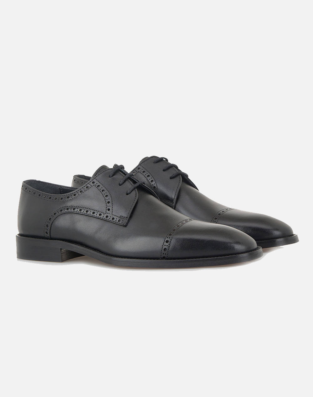 LORENZO RUSSO OXFORDS U597B4102002-002 Black φωτογραφία