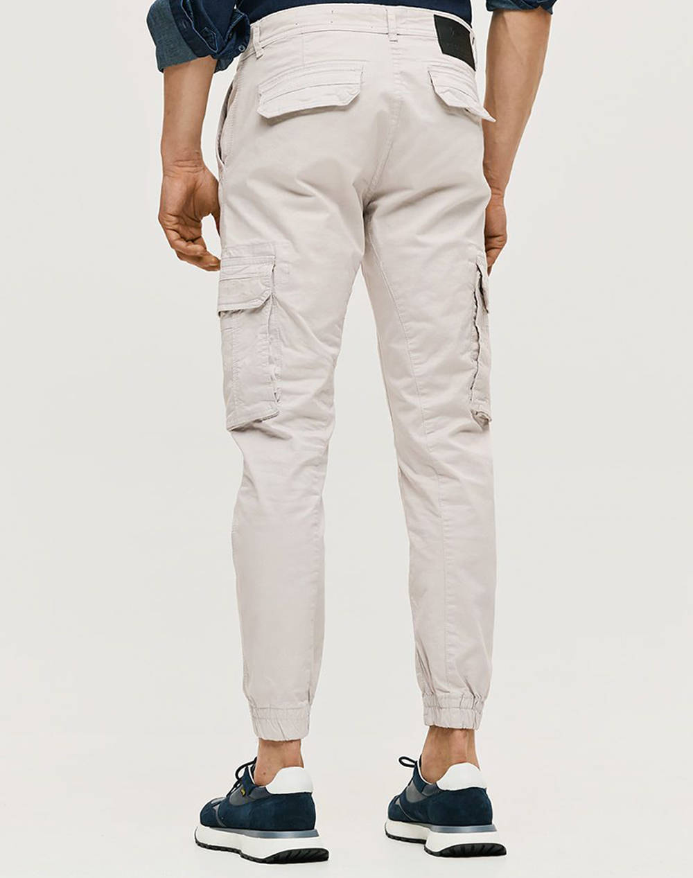 BROKERS ΑΝΔΡΙΚΟ ΠΑΝΤΕΛΟΝΙ CARGO 24024572451-2 OffWhite φωτογραφία