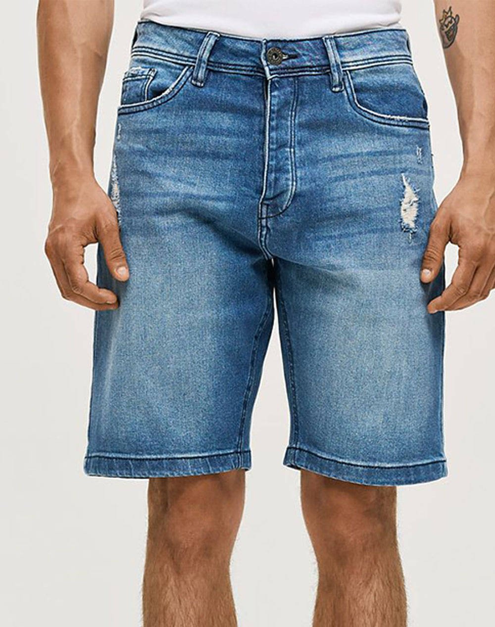 BROKERS BROKERS ΑΝΔΡΙΚΗ ΒΕΡΜΟΥΔΑ JEAN 25025664365-70 DenimBlue