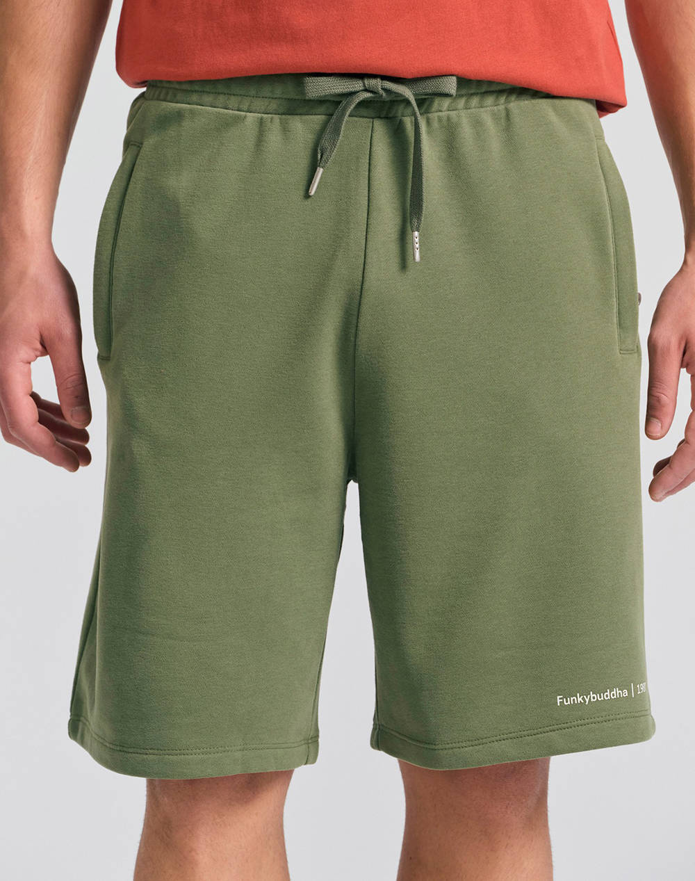 FUNKY BUDDHA FUNKY BUDDHA Ανδρικό Αθλητικό Σορτς FBM011-050-03-HUNTER GREEN Green