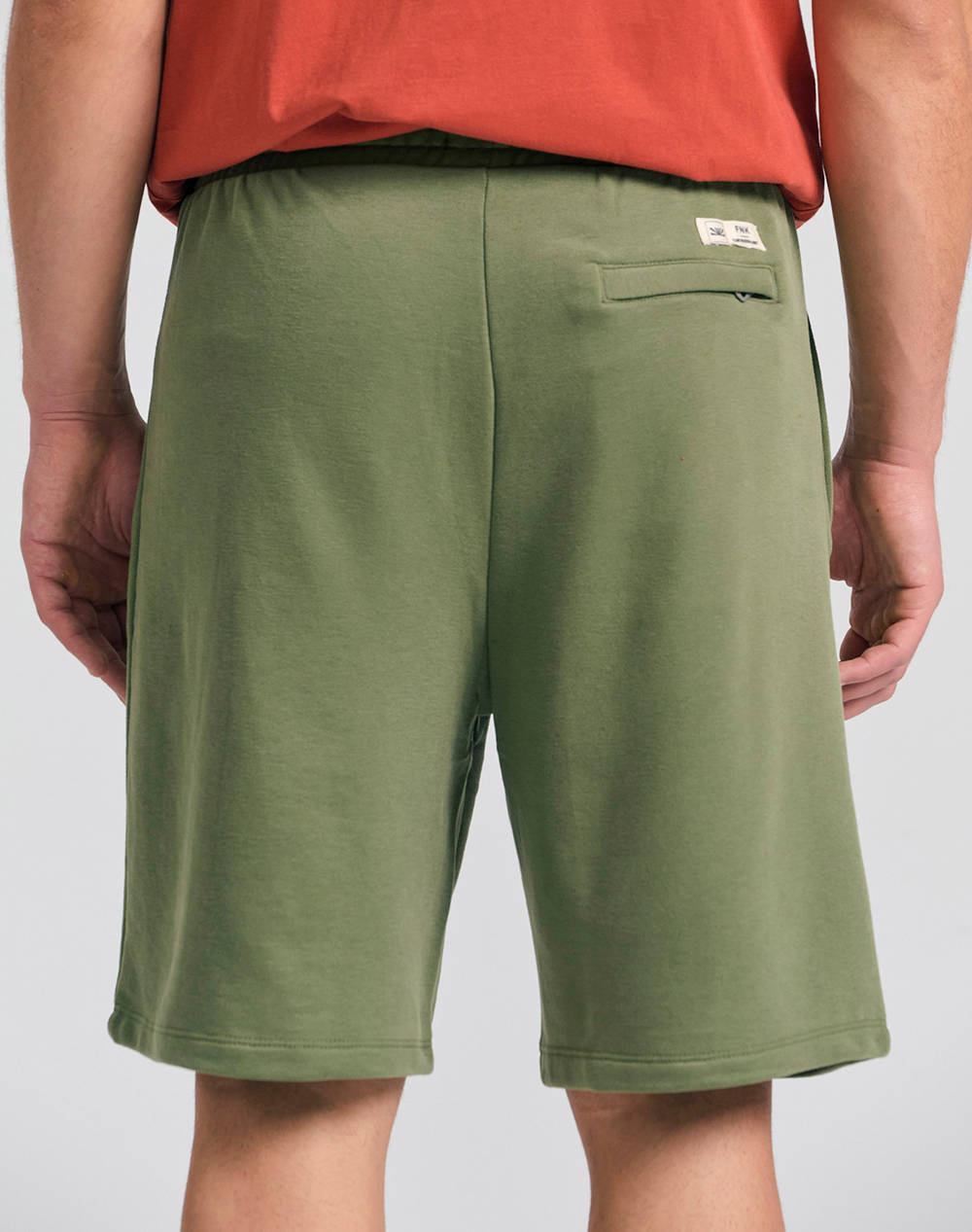 FUNKY BUDDHA Ανδρικό Αθλητικό Σορτς FBM011-050-03-HUNTER GREEN Green φωτογραφία