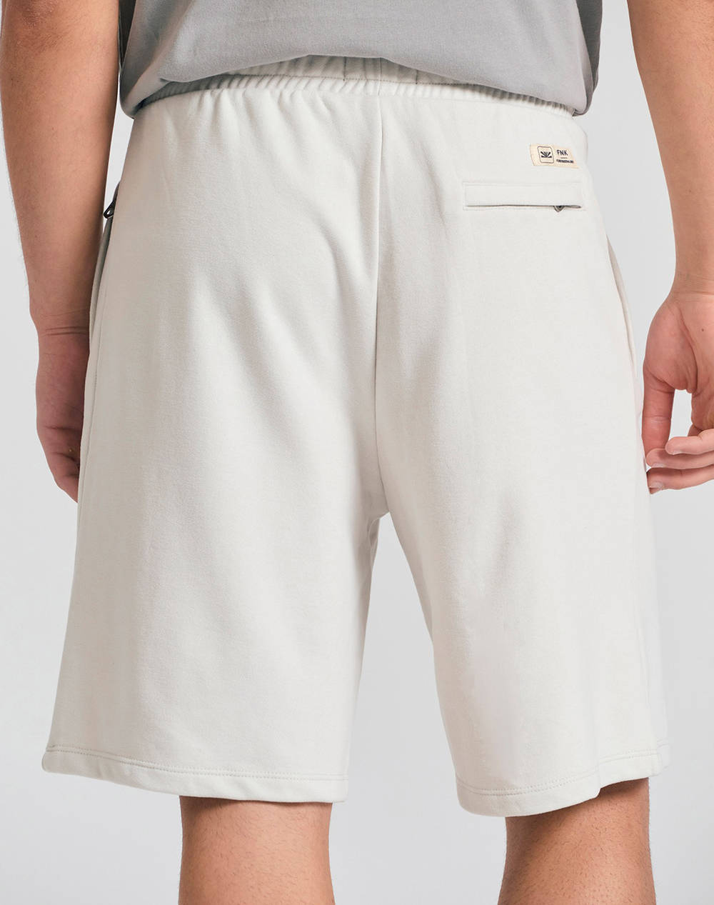 FUNKY BUDDHA Ανδρικό Αθλητικό Σορτς FBM011-050-03-MIST OffWhite φωτογραφία