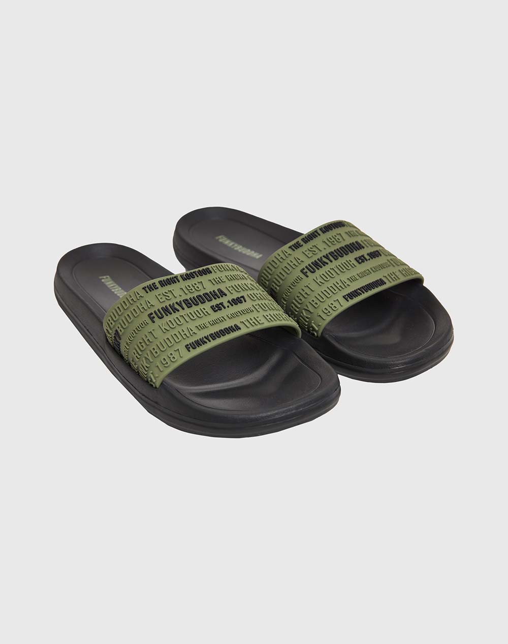 FUNKY BUDDHA Ανδρική Σαγιονάρα FBM011-079-08-KHAKI Khaki φωτογραφία