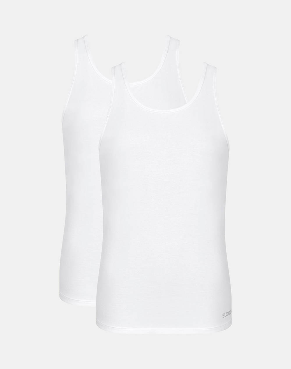 SLOGGI SLOGGI sloggi men GO ABC 2.0 H Tank Top 2P 10217768-0003 White