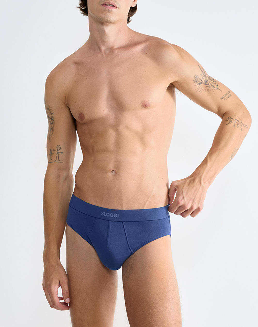 SLOGGI sloggi men EVER Ease Brief 2P 10222378-6312 Blue φωτογραφία