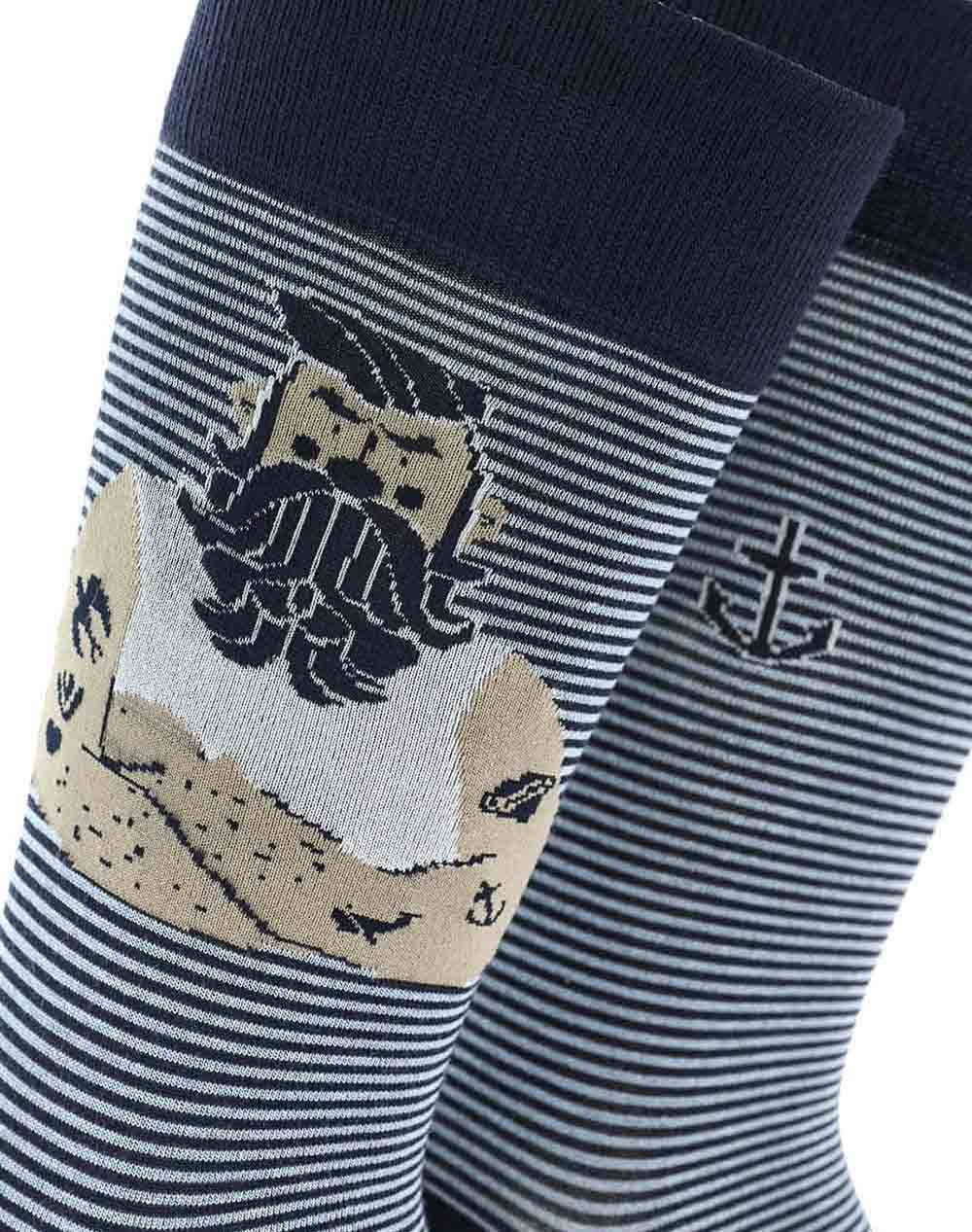 WALK ΑΝΔΡΙΚΕΣ ΚΑΛΤΣΕΣ BAMBOO ΜΕ ΣΧΕΔΙΟ W304-44-75/ΜΠΛΕ ΣΚΟΥΡΟ 2 DarkBlue φωτογραφία