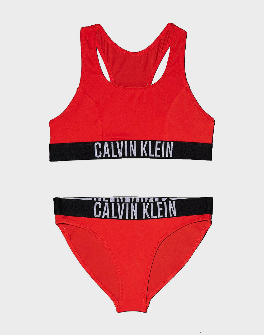 CALVIN KLEIN CALVIN KLEIN JEANS BRALETTE BIKINI SET KY0KY00091-XM8 Red