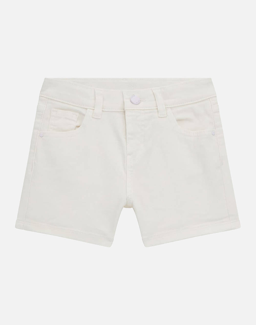 GUESS GUESS GMD STRETCH BULL DEN - ORGANIC STR. BULL DENIM 10 OZ ΣΟΡΤΣ ΠΑΙΔΙΚΟ GIRL J4RD19WE620-G011 White