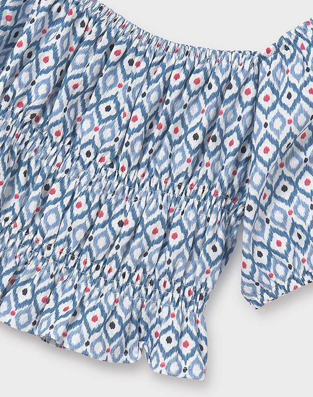 MAYORAL ΜΠΛΟΥΖΑ ΚΟΝΤΟΜΑΝΙΚΗ ΜΕ ΣΤΑΜΠΕ 06025-074 Multi φωτογραφία