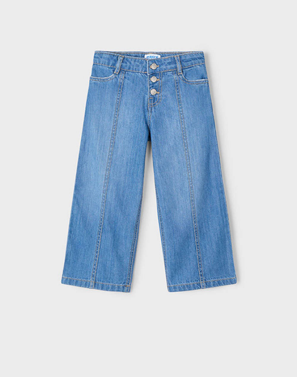 MAYORAL MAYORAL ΠΑΝΤΕΛΟΝΙ ΜΑΚΡΥ DENIM ΦΑΡΔΥ 03558-076 DenimBlue