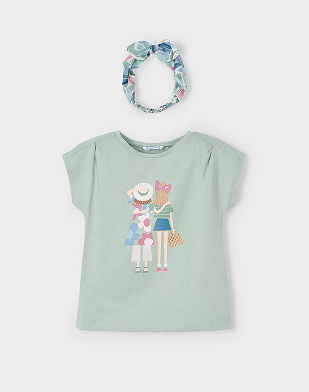 MAYORAL ΜΠΛΟΥΖΑ ΚΟΝΤΟΜΑΝΙΚΗ ΛΩΡΙΔΕΣ 03009-010 LightGreen