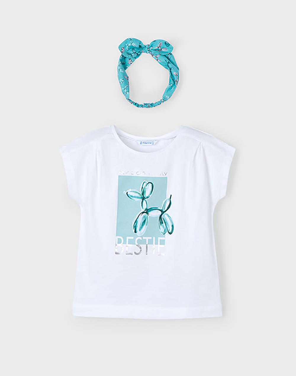 MAYORAL ΜΠΛΟΥΖΑ ΚΟΝΤΟΜΑΝΙΚΗ ΛΩΡΙΔΕΣ 03009-012 White