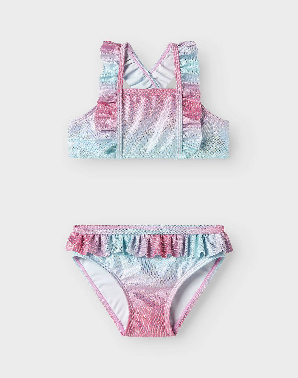 NAME IT NAME IT NMFZELMA BIKINI 13239626-Carmine Rose Multi
