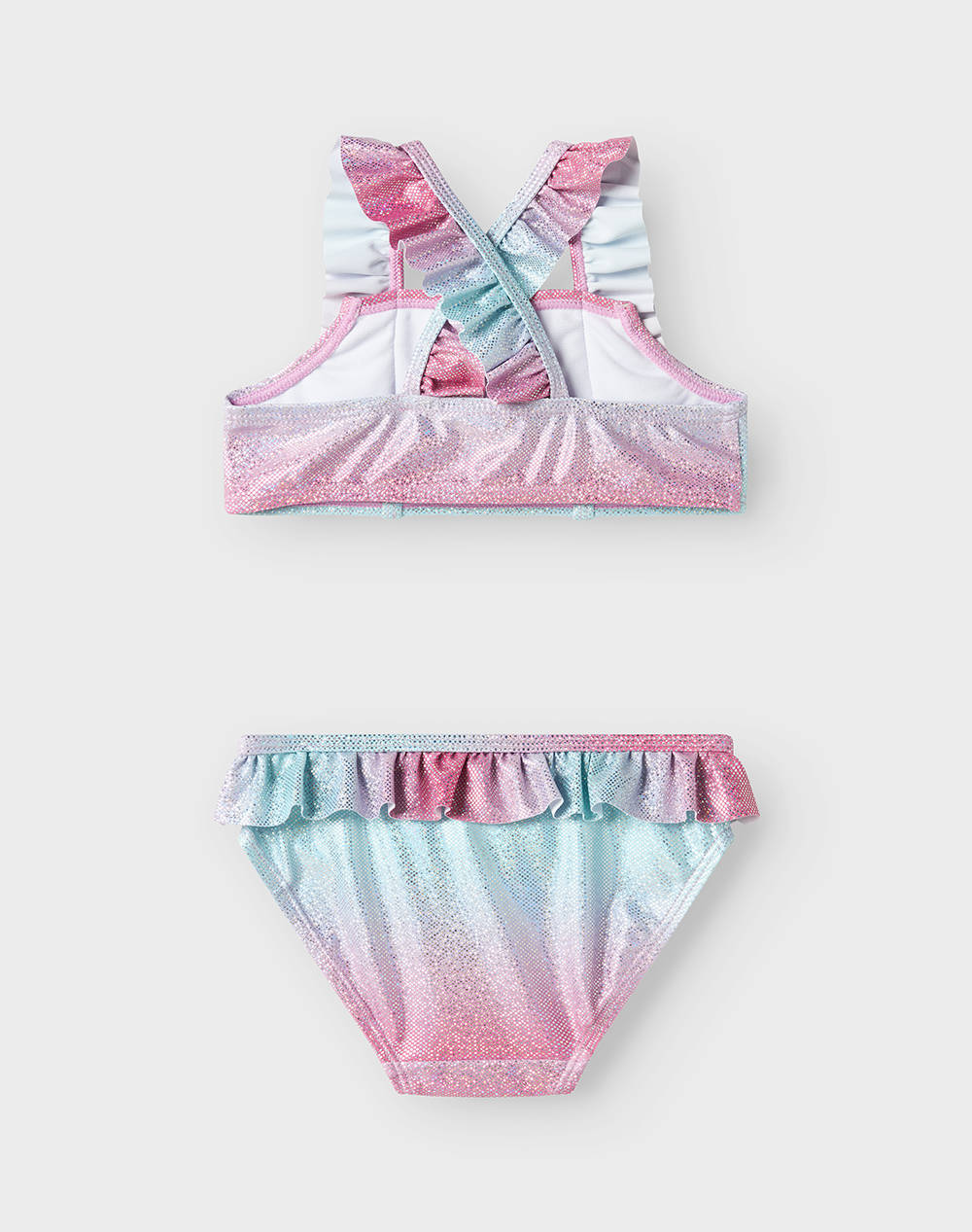 NAME IT NMFZELMA BIKINI 13239626-Carmine Rose Multi φωτογραφία