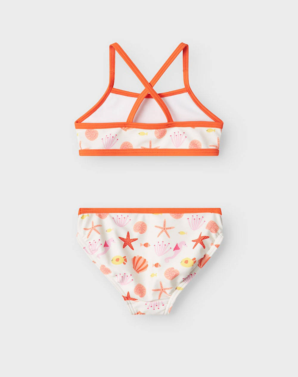NAME IT NMFZILLE BIKINI BOX TB 13225775-Cloud Dancer Multi φωτογραφία