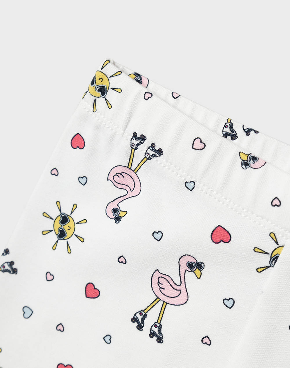 NAME IT NMFVIVIAN AOP CAPRI LEGGING 13228154-BRIGHT WHITE Multi φωτογραφία