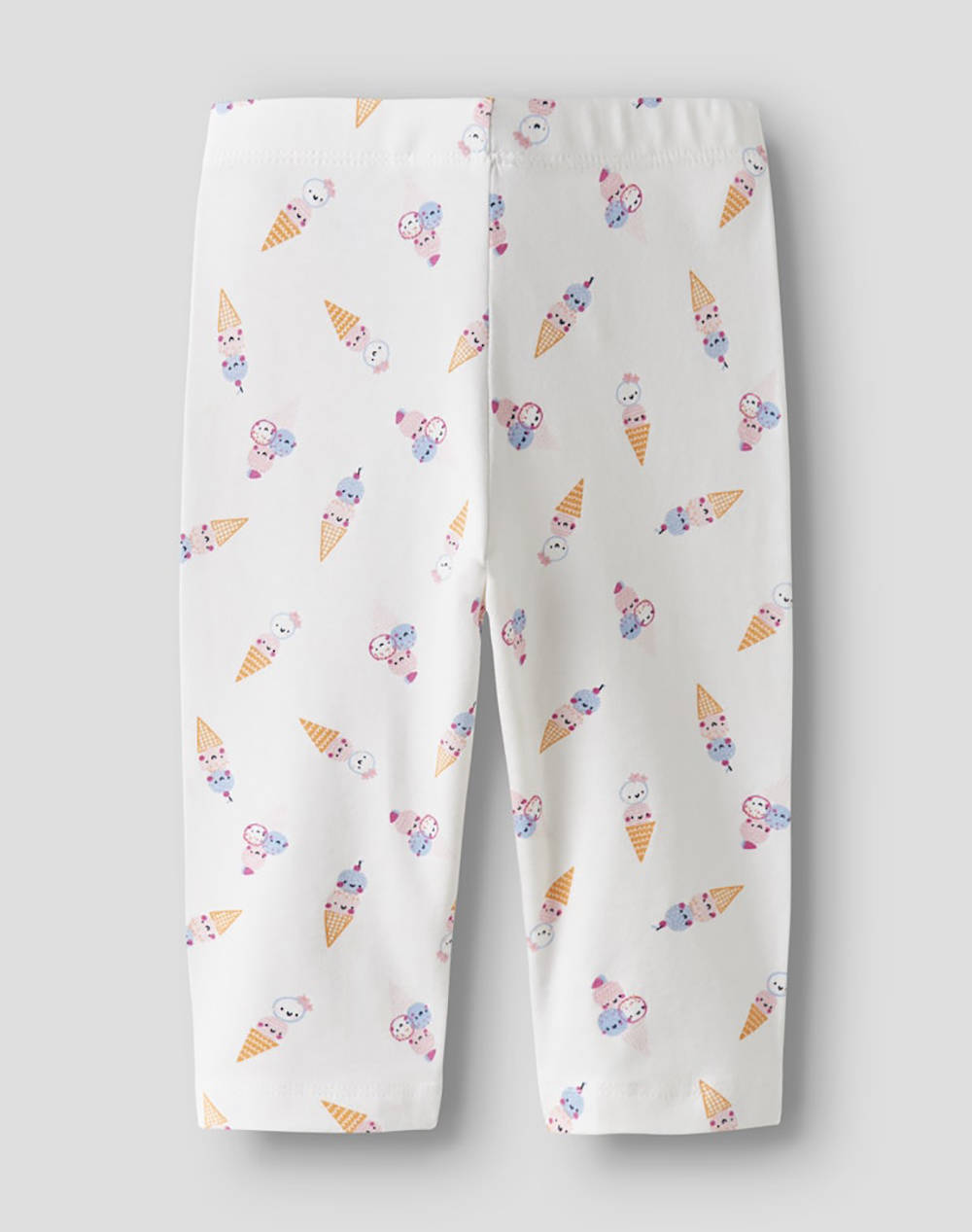 NAME IT NMFVIVIAN AOP CAPRI LEGGING 13228154-Bright WhiteIcecream White φωτογραφία