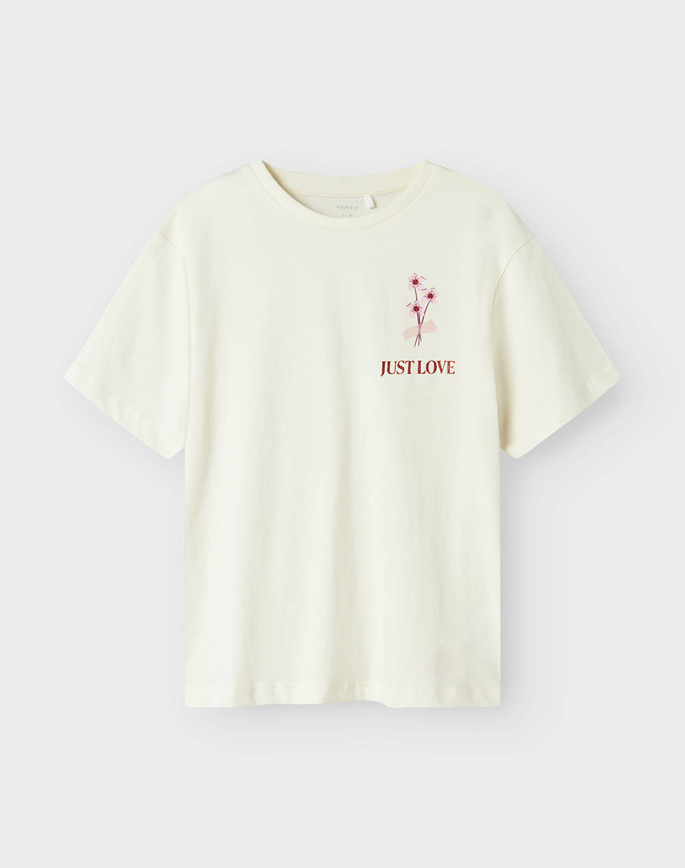 NAME IT NKFBETRIA SS NREG TOP PB 13237896-Sea Salt Ecru