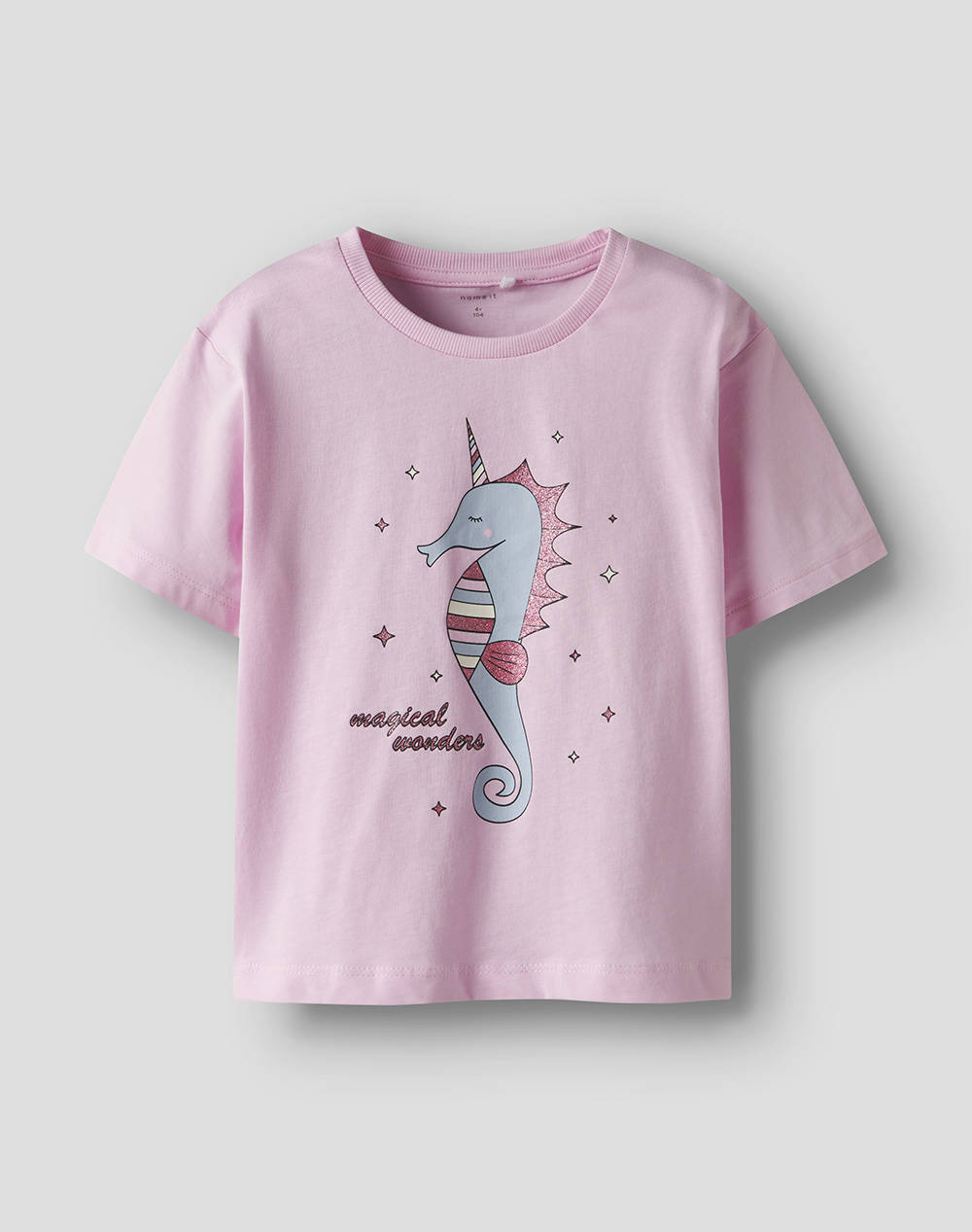 NAME IT NMFFREJANE SS NREG TOP 13238061-Sweet Dreams Pink