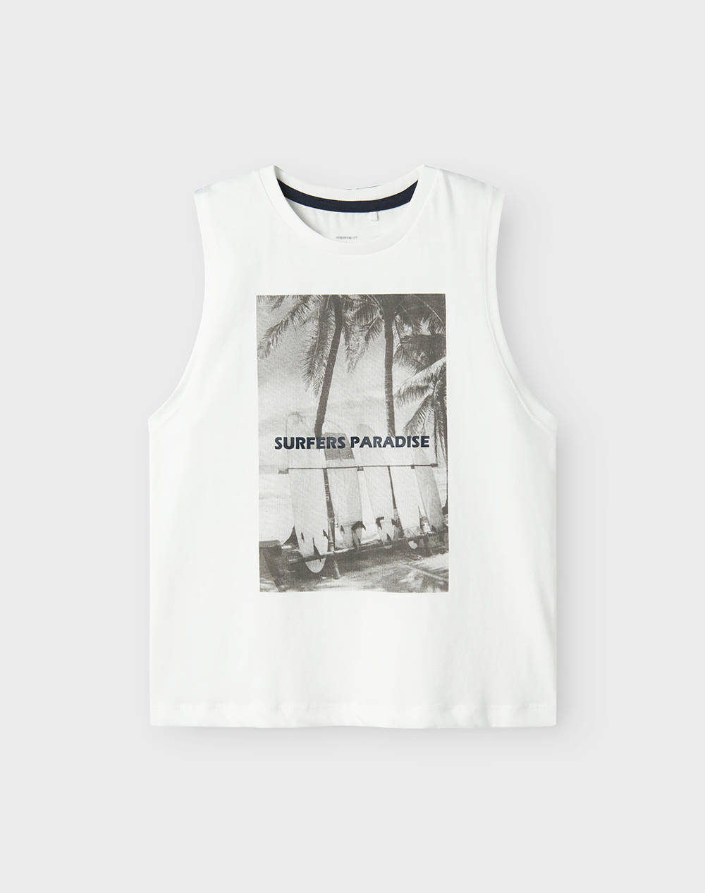 NAME IT NKMZAPO NREG SL TOP 13240428-BRIGHT WHITE White