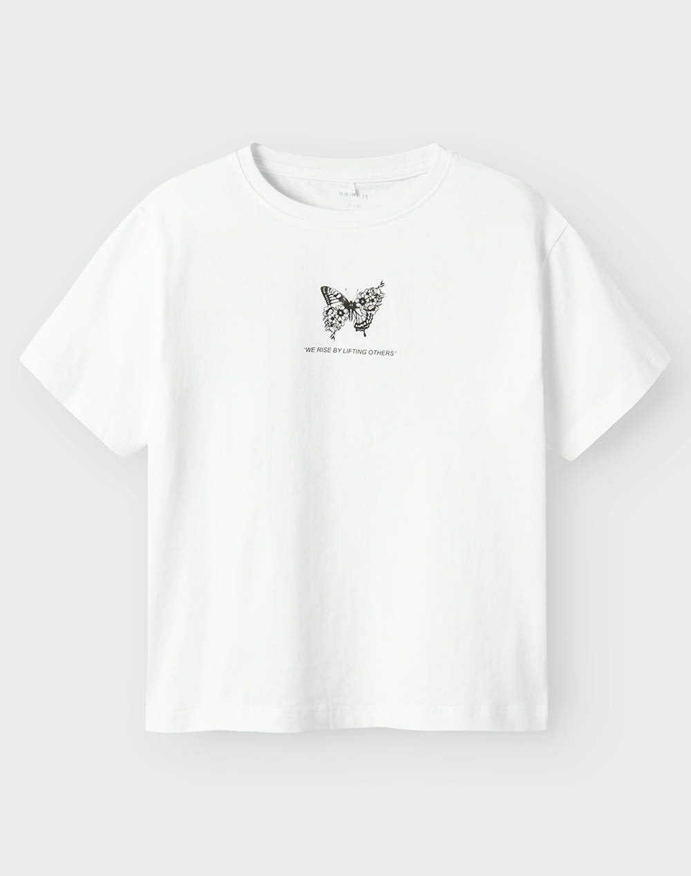 NAME IT NKFDANE SS NREG TOP BOX 13240657-Bright White White