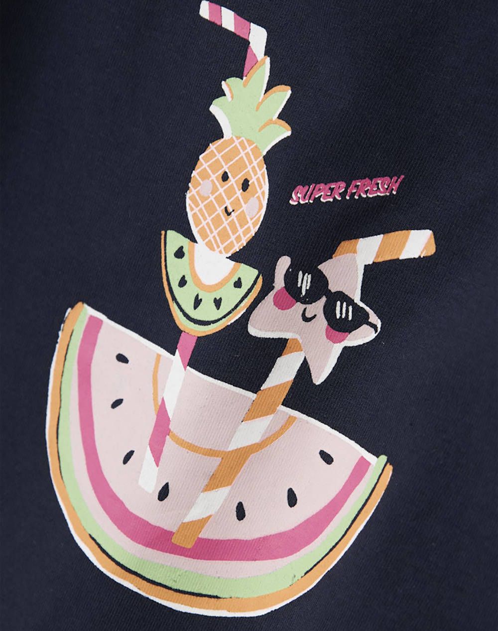 NAME IT NMFVIX SS TOP 13228145-Navy BlazerWatermelon NavyBlue φωτογραφία