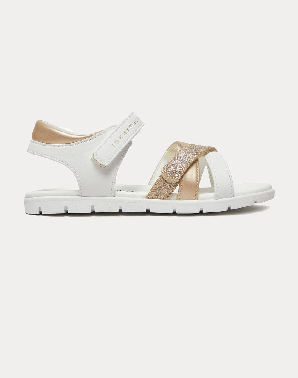 TOMMY HILFIGER TOMMY HILFIGER VELCRO SANDAL T1A2-33770-0273-X068 White