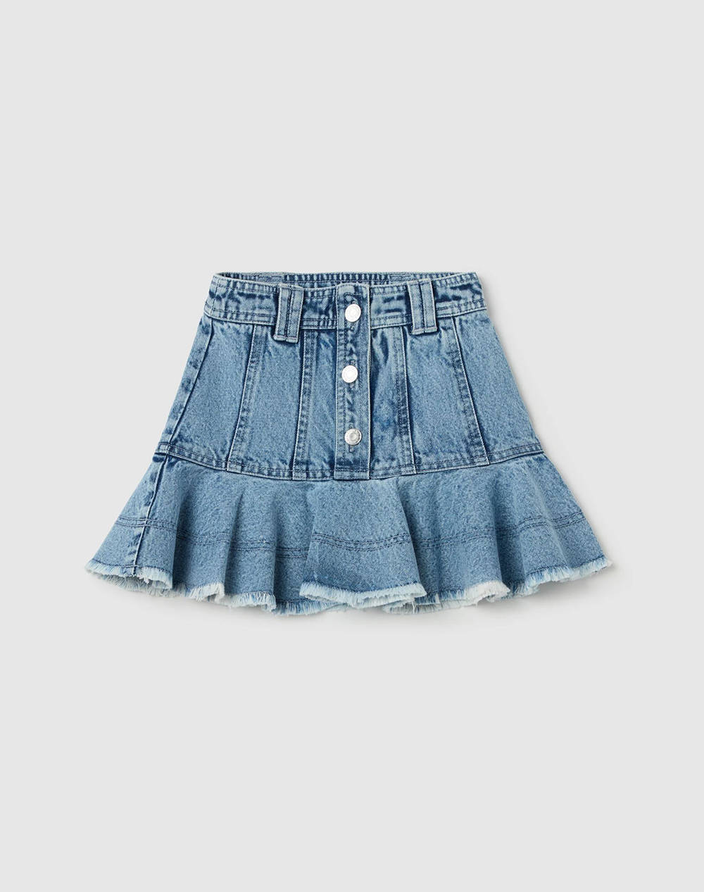 OVS OVS DENIM SKIRT 2274124-LIGHT BLUE DenimBlue
