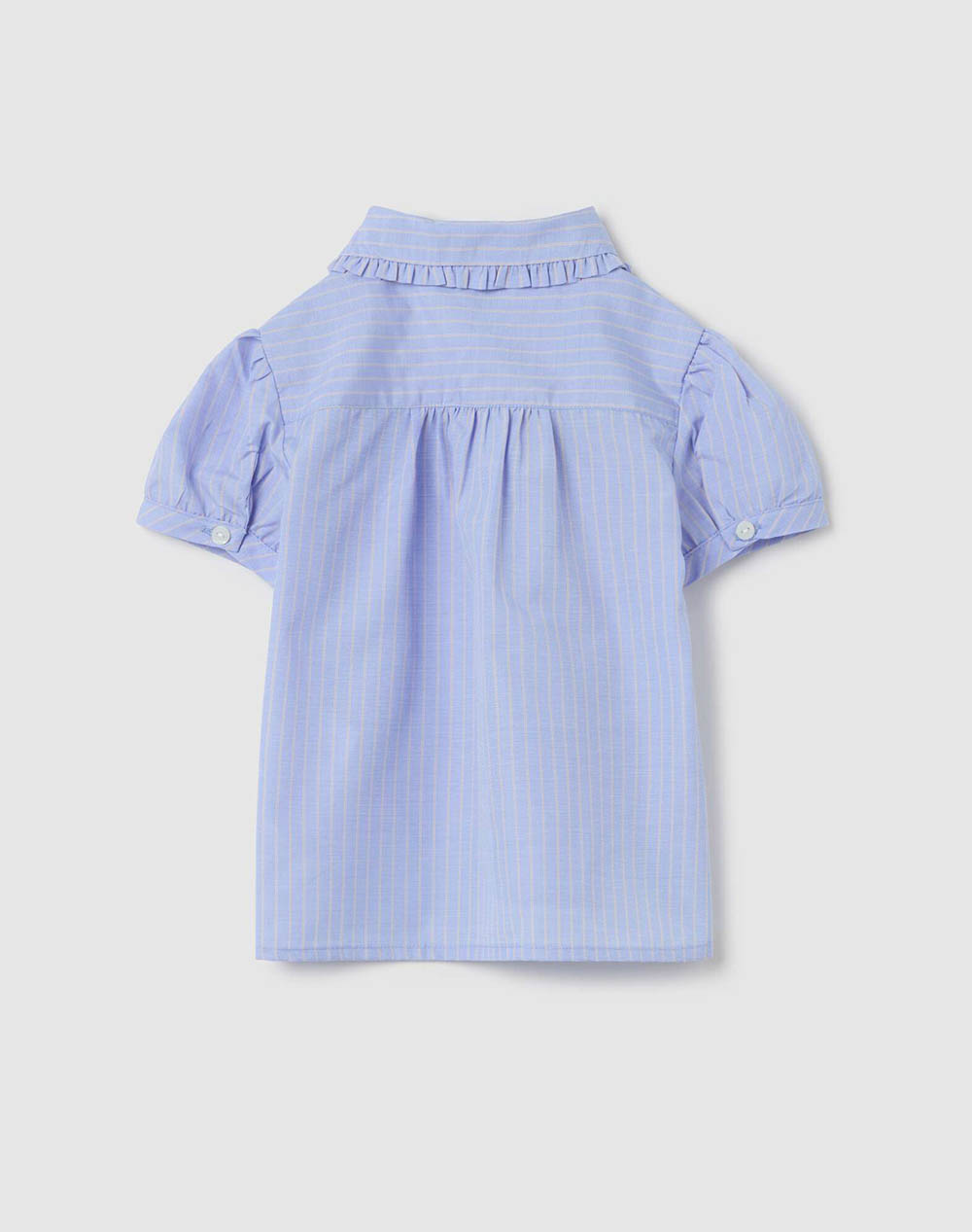 OVS SHORT SLEEVES Y/D BLOUSE 2176712-LIGHT BLUE LightBlue φωτογραφία