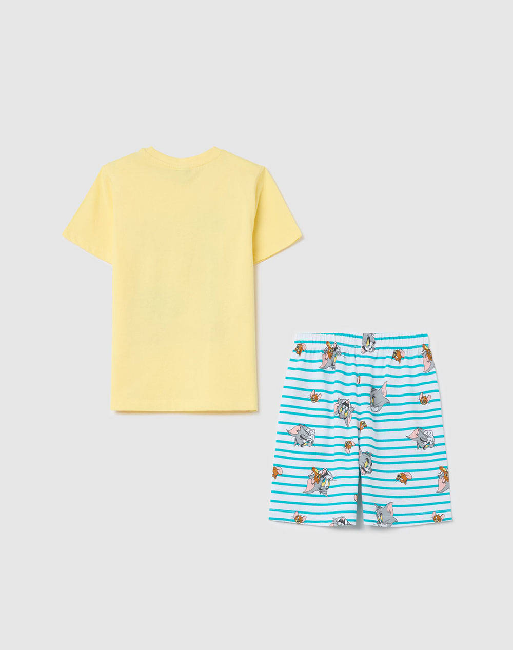 OVS PJA SHORT 3/10 CH 2271914-YELLOW/WHITE Multi φωτογραφία