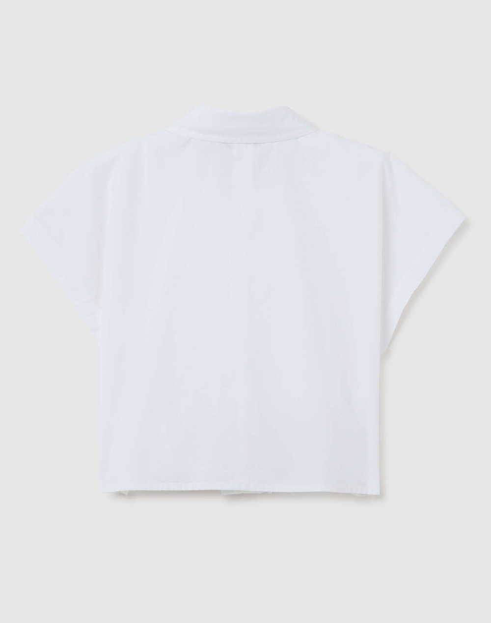 OVS TOP W/KNOT AND EMBRO 2362713-SNOW WHITE White φωτογραφία