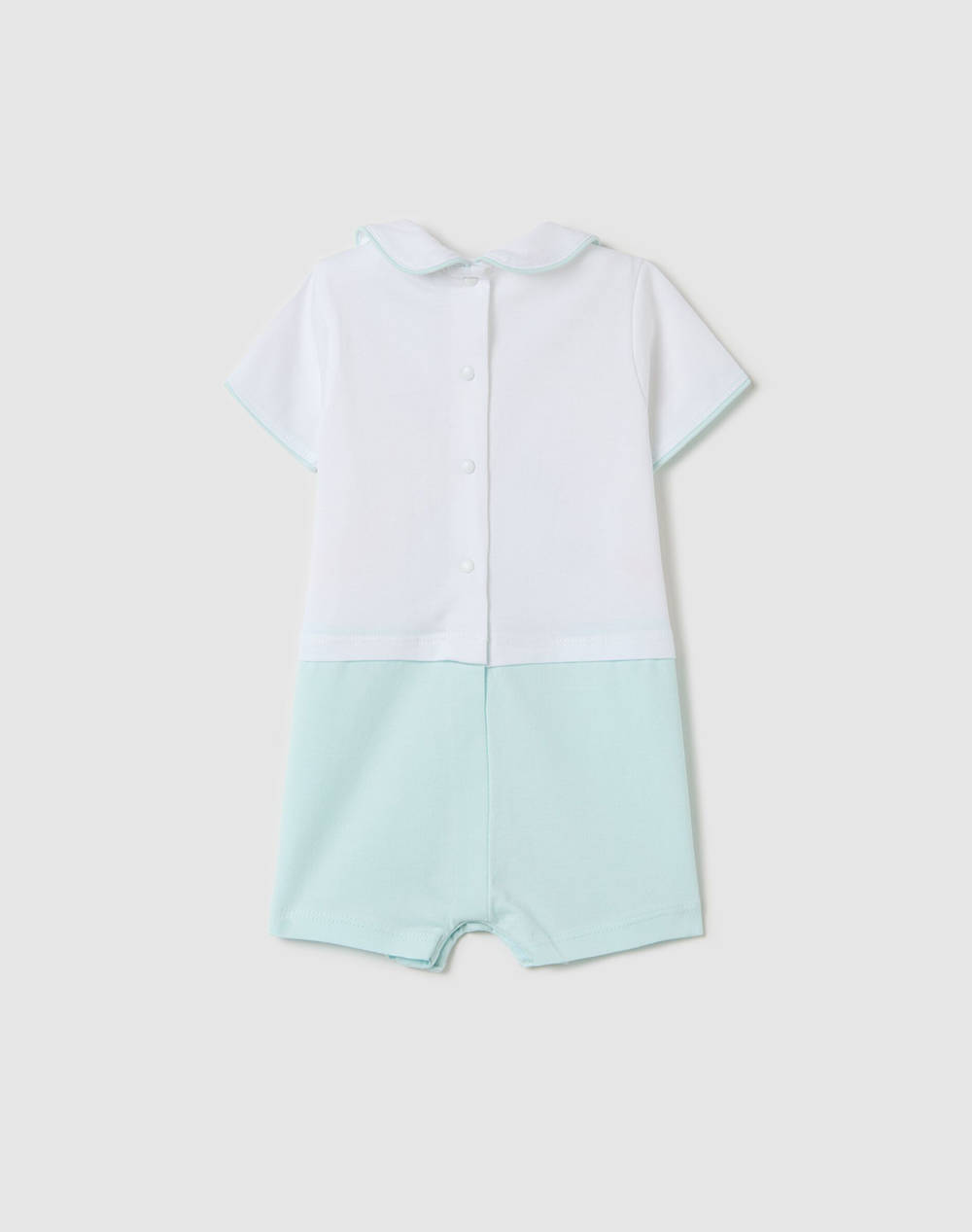 OVS SHORT ROMPER 2270226-OFF WHITE OffWhite φωτογραφία