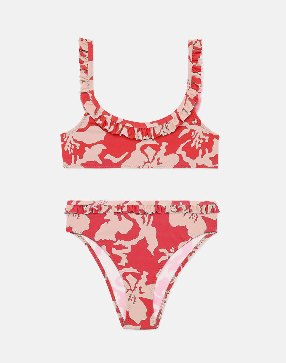 MINERVA MINERVA ΜΑΓΙΟ ΚΟΡ.SET BUSTAKI 90-37751-260 Red