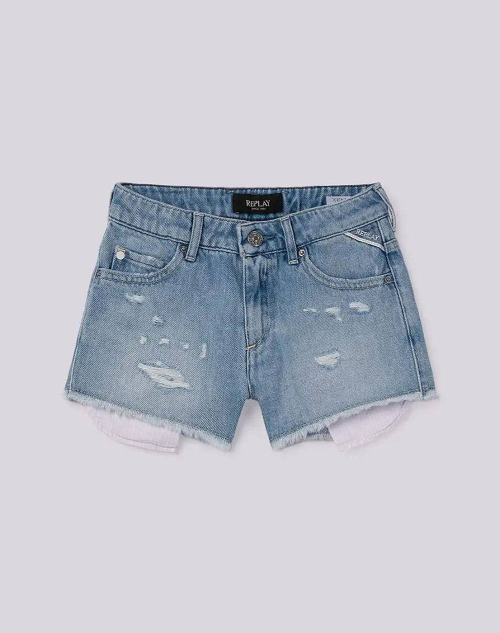 REPLAY REPLAY ΚΟΝΤΟ ΠΑΝΤΕΛΟΝΙ SG9610.053.762 255-010 DenimBlue