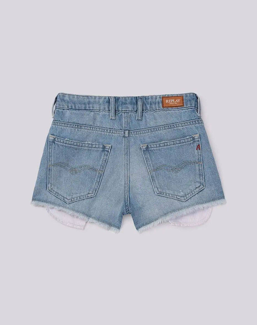 REPLAY ΚΟΝΤΟ ΠΑΝΤΕΛΟΝΙ SG9610.053.762 255-010 DenimBlue φωτογραφία