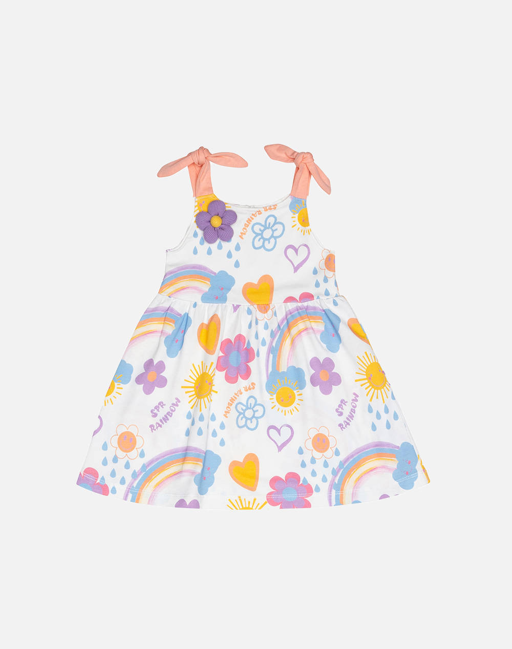 SPRINT SPRINT DRESS BABY GIRL 251-2029-S133 OffWhite
