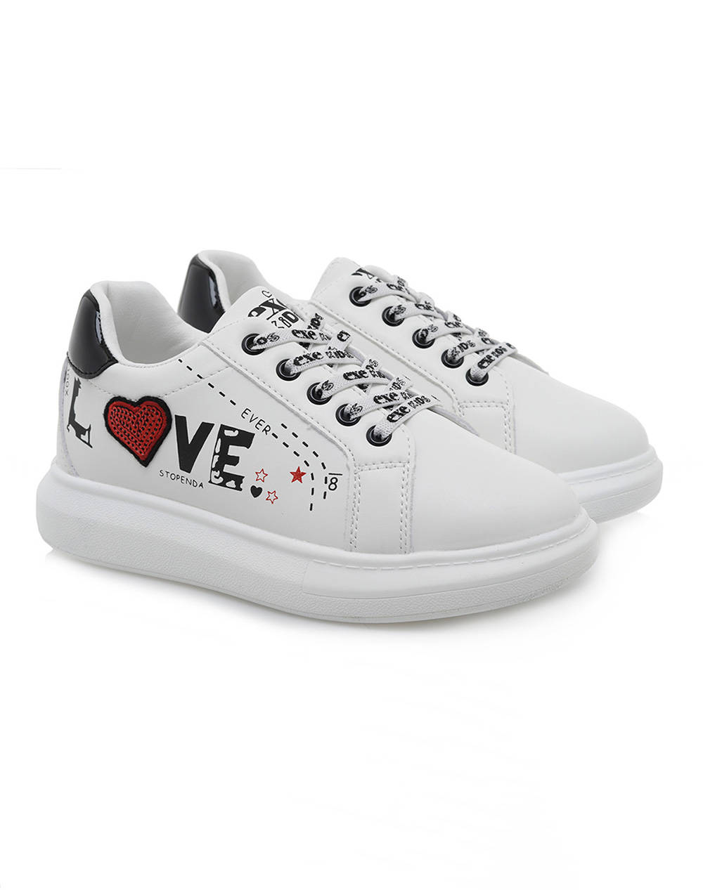 EXE KIDS SNEAKERS UA700256206T-06T White φωτογραφία