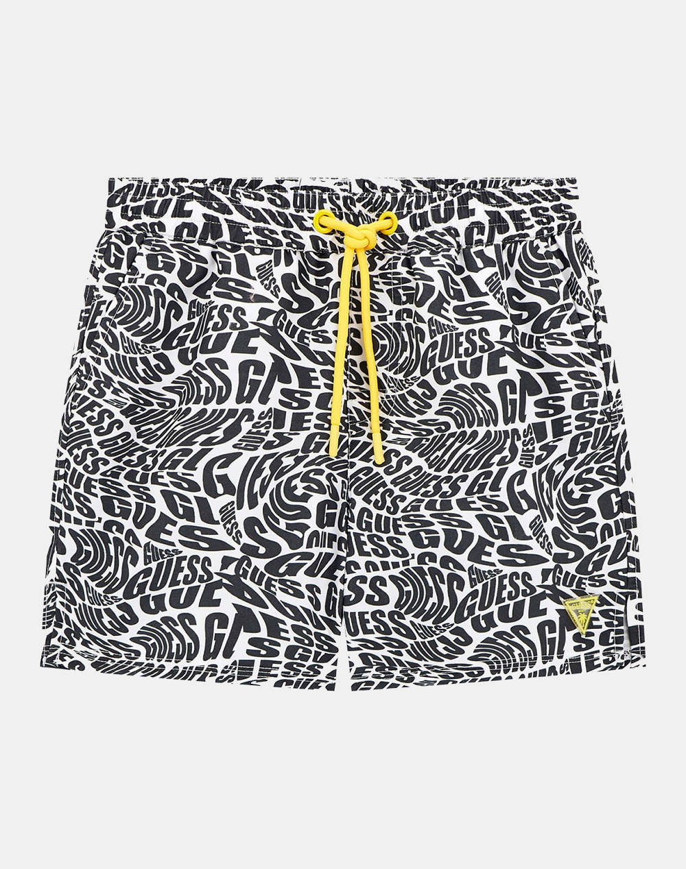 GUESS GUESS SWIMWEAR TRUNK_MINI - RECY POLY PEACH TWILL 115 ΜΑΓΙΟ ΠΑΙΔΙΚΟ BOY L5GZ01WG2D2-PJ0V Black