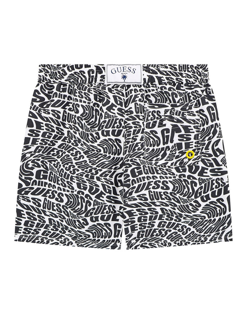 GUESS SWIMWEAR TRUNK_MINI - RECY POLY PEACH TWILL 115 ΜΑΓΙΟ ΠΑΙΔΙΚΟ BOY L5GZ01WG2D2-PJ0V Black φωτογραφία