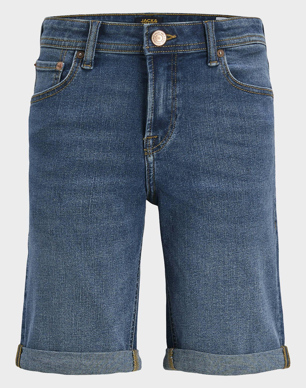 JACK&JONES JACK&JONES JJIRICK JJORIGINAL SHORTS SQ 223 JNR 12269730-BLUE DENIM DenimBlue
