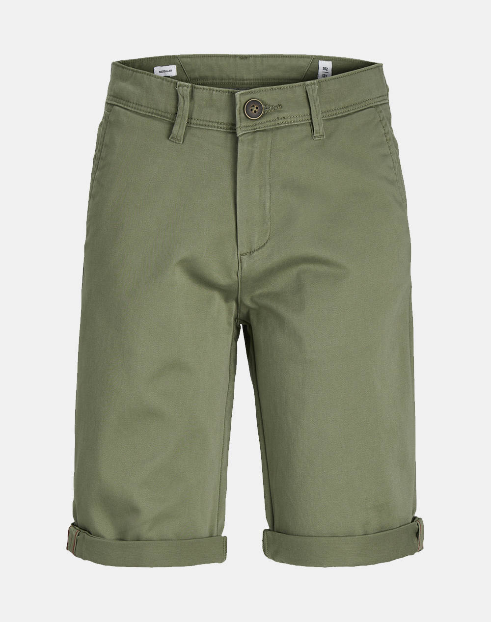 JACK&JONES JACK&JONES JPSTBOWIE JJSHORTS SOLID SN JNR 12172213-Deep Lichen Green Khaki