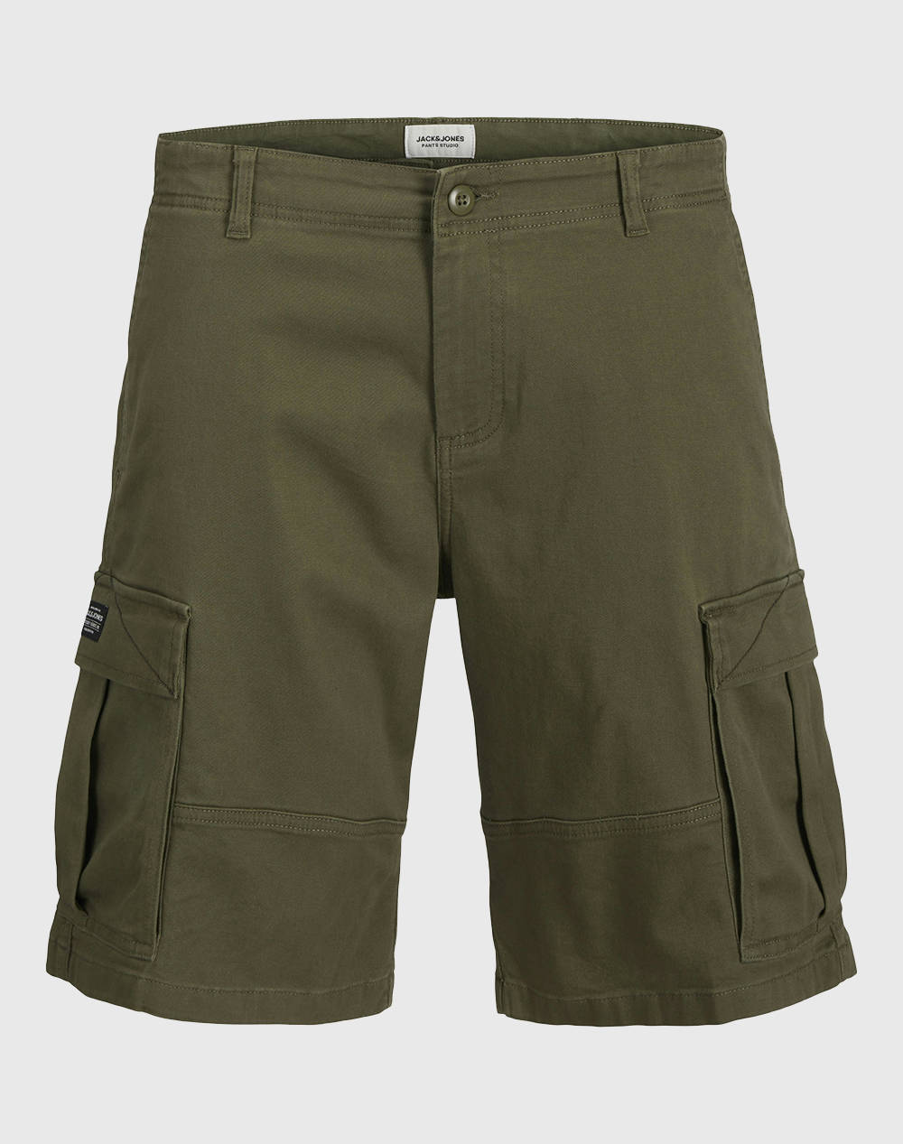 JACK&JONES JPSTCOLE JJJONNIE CARGO SHORTS JNR 12268360-OLIVE NIGHT Olive
