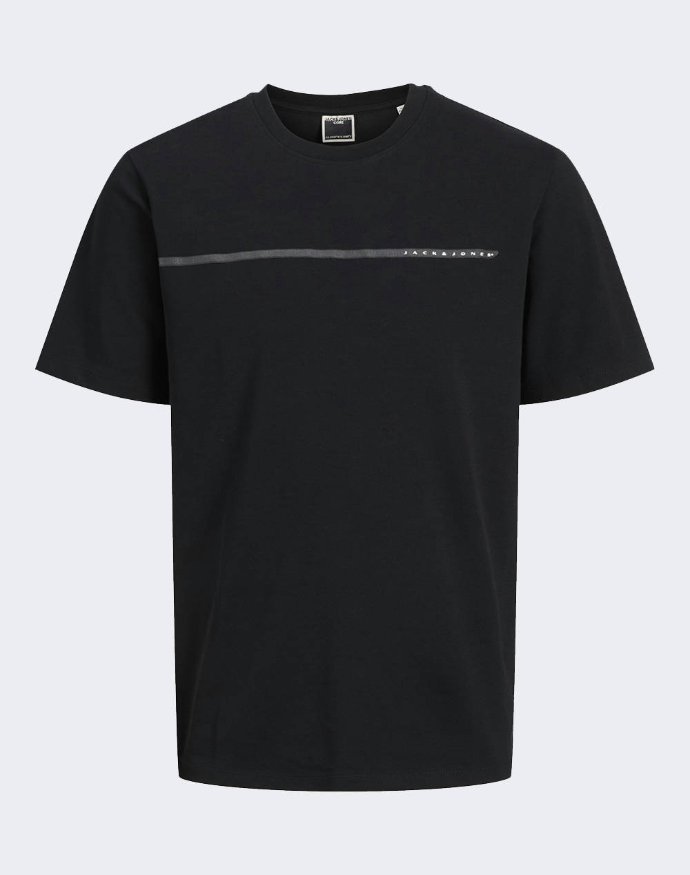 JACK&JONES JACK&JONES JCOFUSION FULL BRANDING TEE SS CRE JNR 12274610-BLACK Black