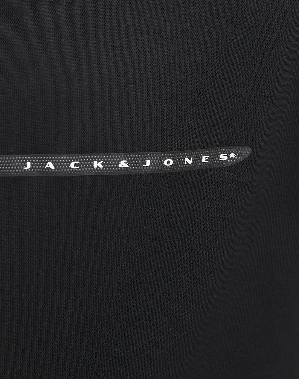 JACK&JONES JCOFUSION FULL BRANDING TEE SS CRE JNR 12274610-BLACK Black φωτογραφία