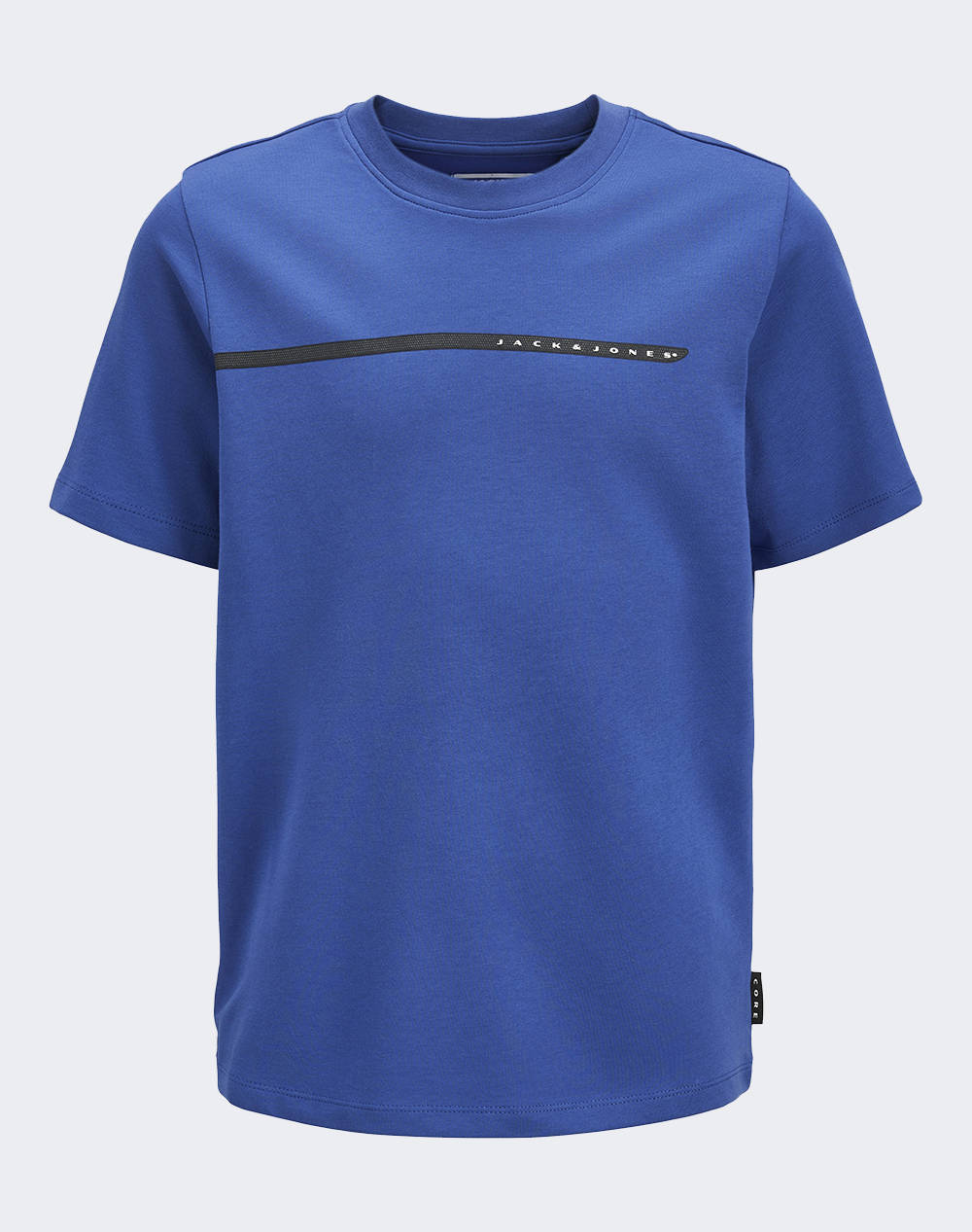JACK&JONES JCOFUSION FULL BRANDING TEE SS CRE JNR 12274610-Beaucoup Blue Blue