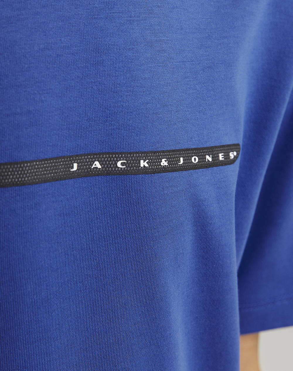 JACK&JONES JCOFUSION FULL BRANDING TEE SS CRE JNR 12274610-Beaucoup Blue Blue φωτογραφία