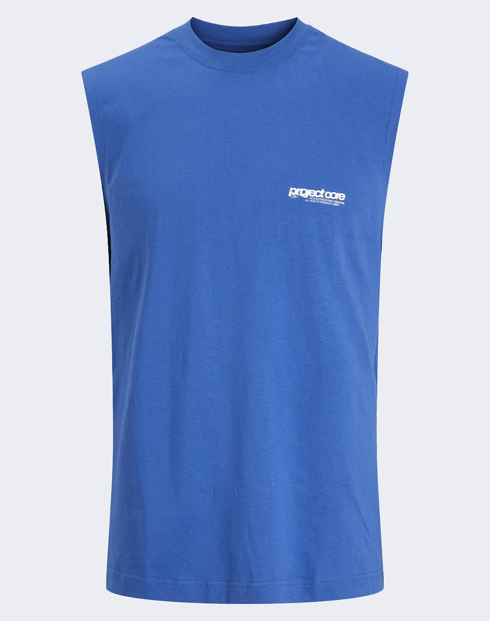 JACK&JONES JACK&JONES JCOUNION PRINT TANK TOP JNR 12274576-Beaucoup Blue Blue